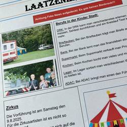 Kinderstadt 2025 - Zeitung